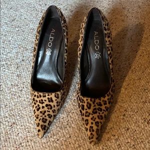 Leopard heels